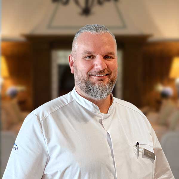a man in a white shirt